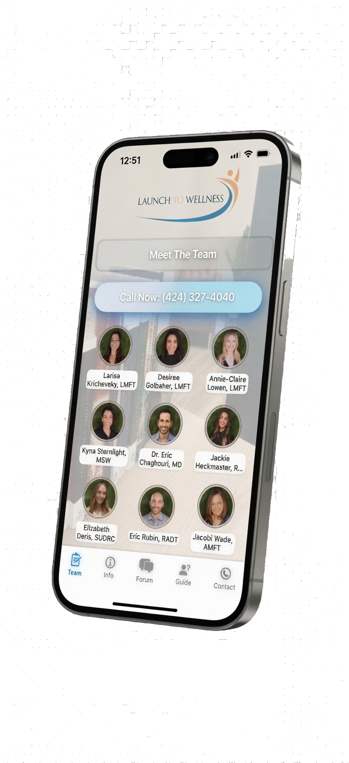 Launch to Wellness — screen 2 — iOS & Android app built by Moblicode