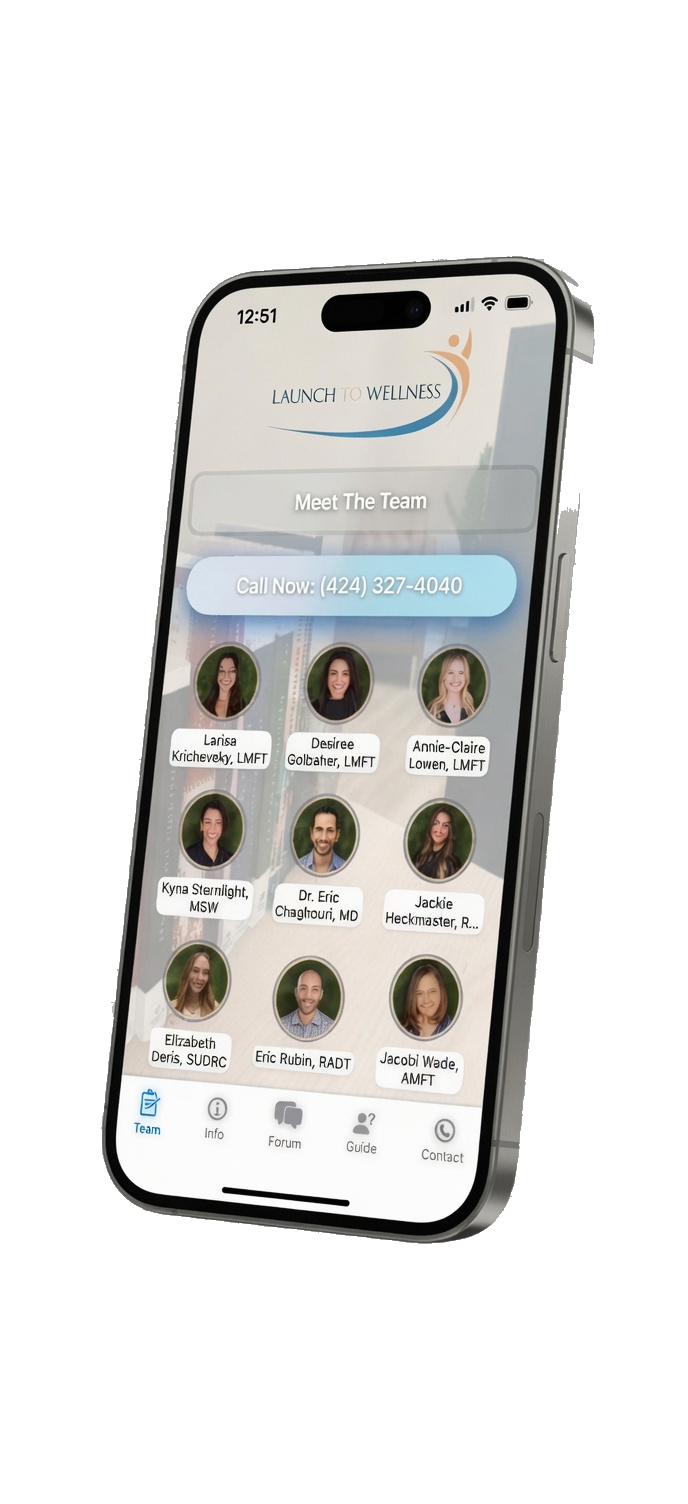 Launch to Wellness — screen 2 — iOS & Android app built by Moblicode